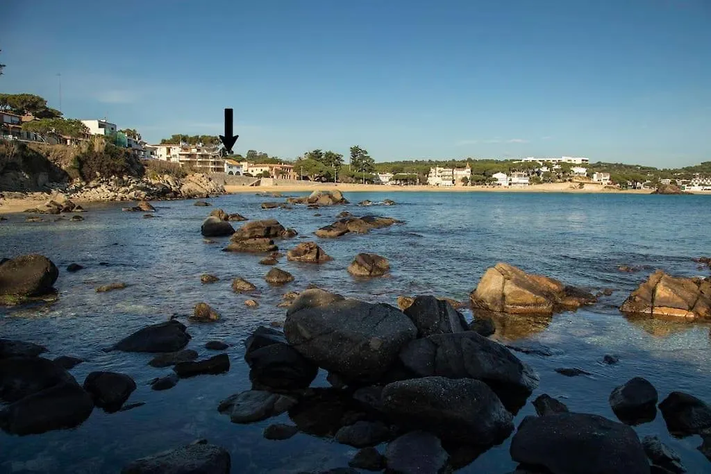 La Caseta De La Fosca, En El Mar. By The Sea. Palamos
